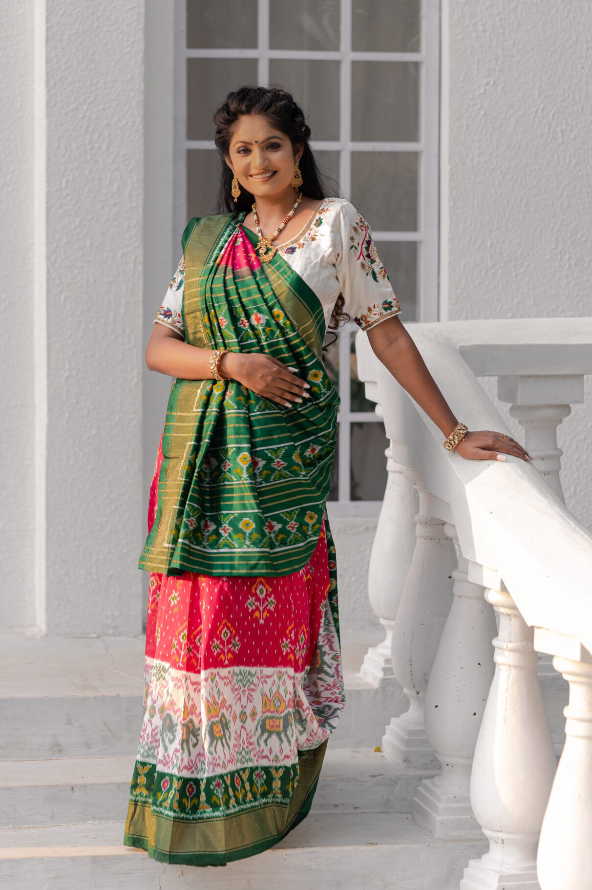 Pure Ikkat Patola Saree